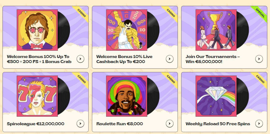 bonusy vinyl kasino